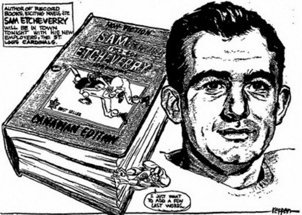 Etcheverry in CFL exhibition